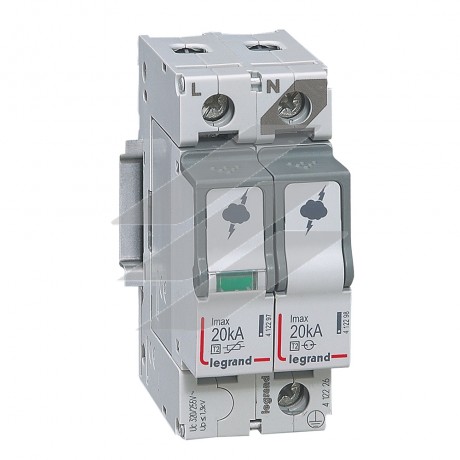 ПЗІП Т2 1П+Н 220 кА, Legrand
