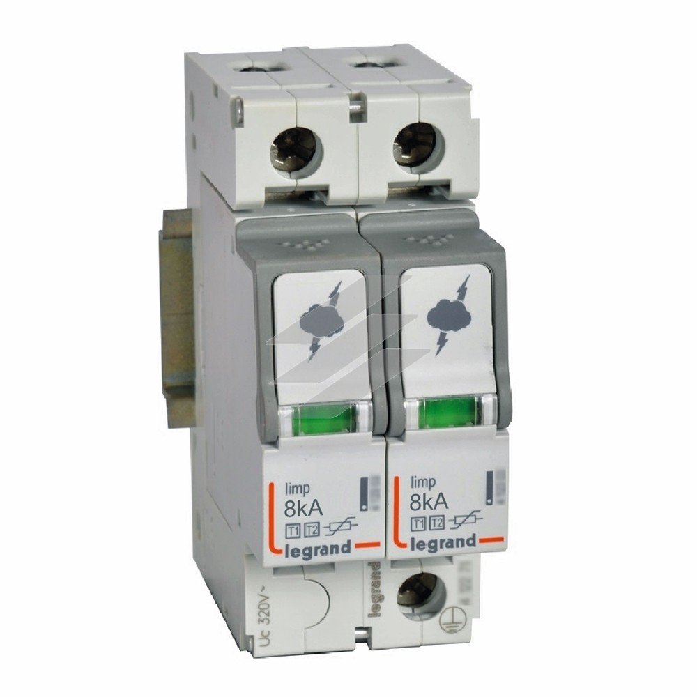 ПЗІП Т1+Т2 2P 8кА, Legrand