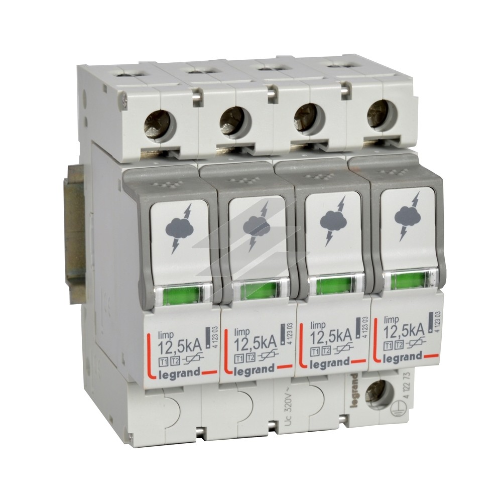 ПЗІП Т1+Т2 4Р 12.5кА, Legrand