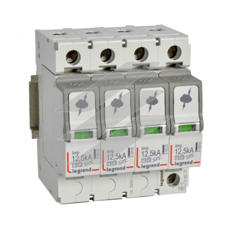 ПЗІП Т1+Т2 4Р 12.5кА, Legrand
