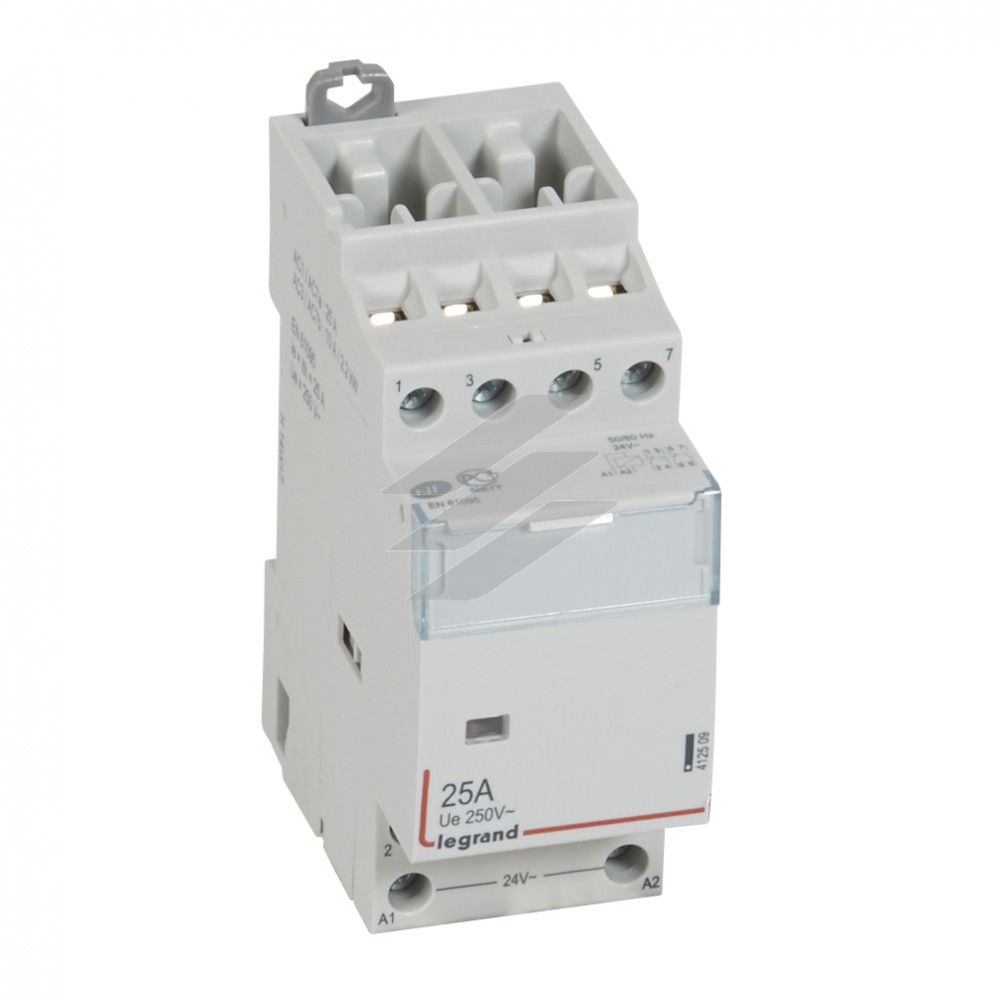 Силове реле CTX³ 25A 2NO 24В, Legrand