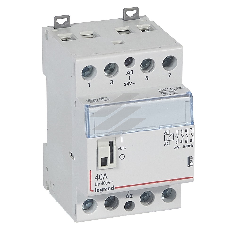 Силове реле CTX³ 25A 4NO 24В, Legrand