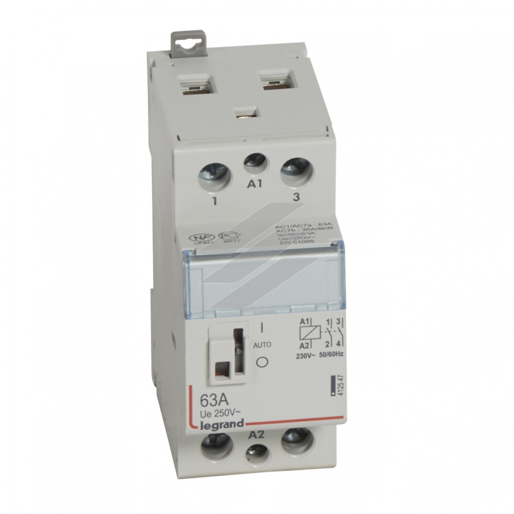 Силове реле CTX³ 40A 2NO 230В, Legrand