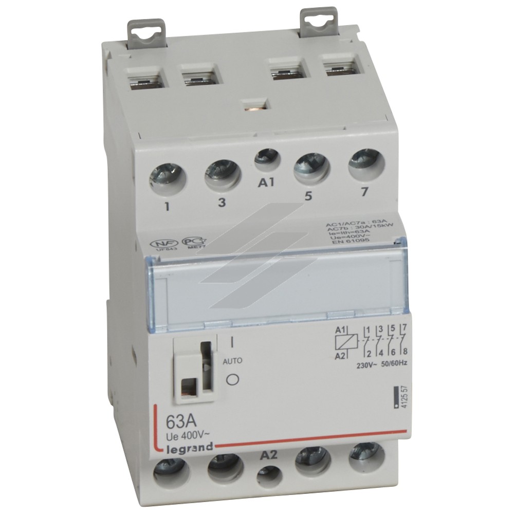 Силове реле CTX³ 63А 4NO 230В, Legrand