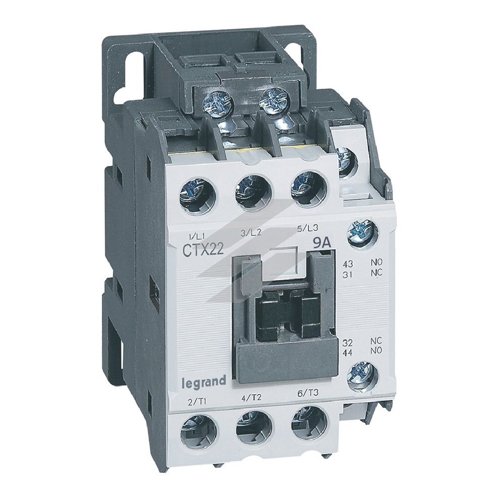 Контактор CTX³ 22 3Р 9A 1NO 1NC 24В AC, Legrand