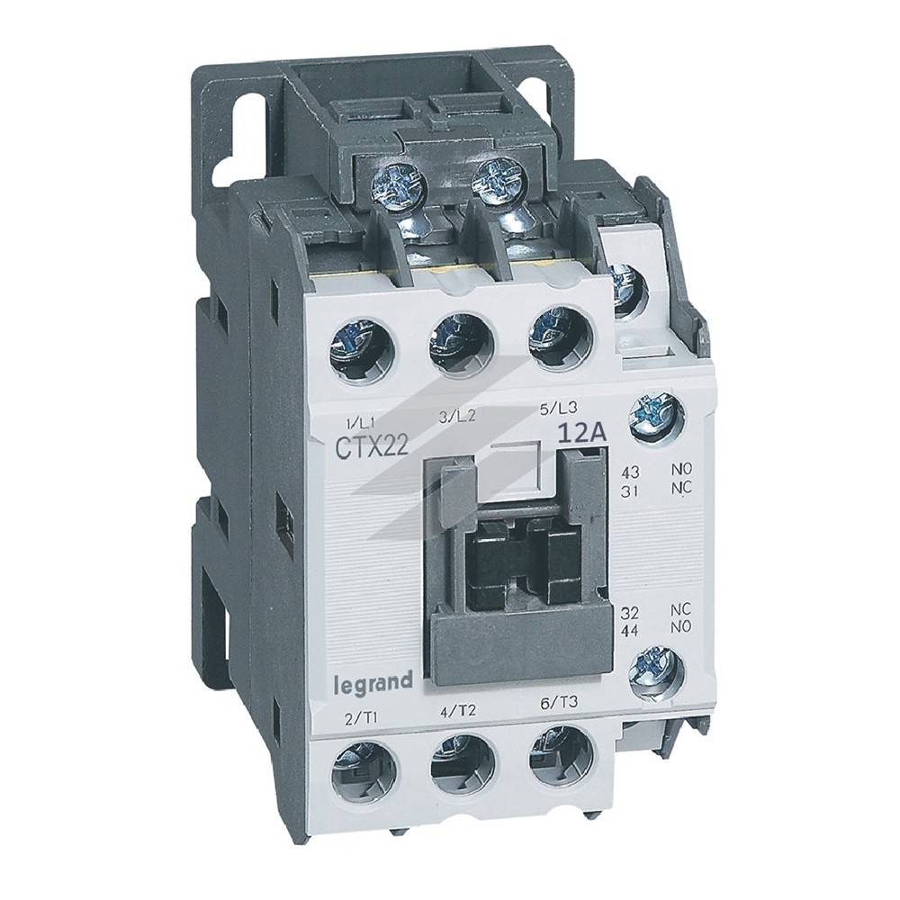 Контактор CTX³ 22 3Р 9A 1NO 1NC 415В AC, Legrand