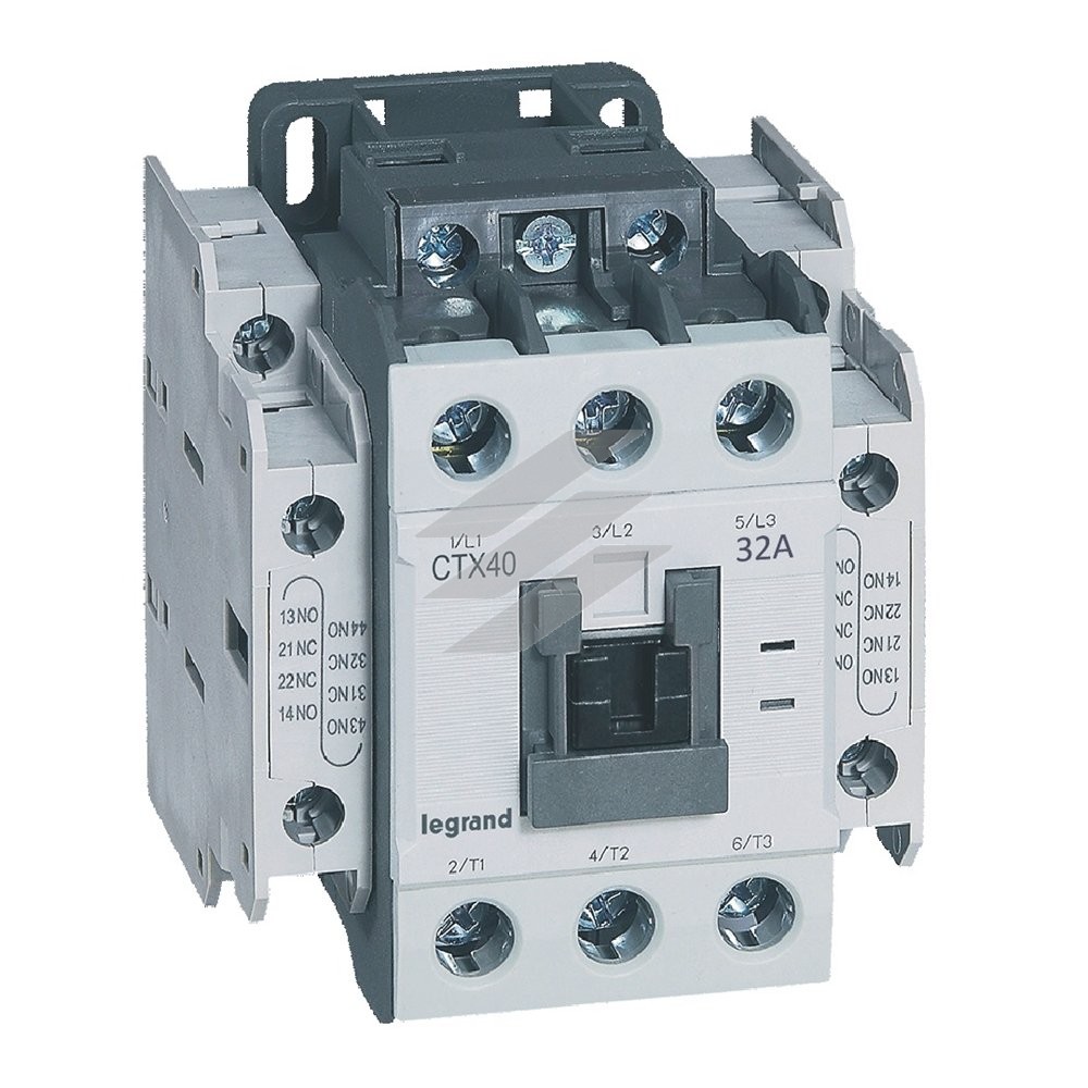 Контактор CTX³ 22 3Р 22A 1NO 1NC 415В AC, Legrand
