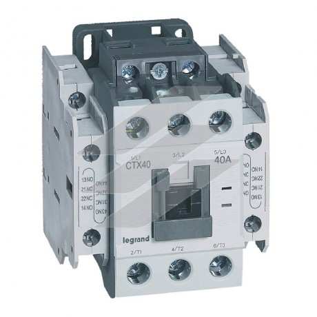 Контактор CTX³ 40 3Р 40A 2NO 2NC 415В AC, Legrand