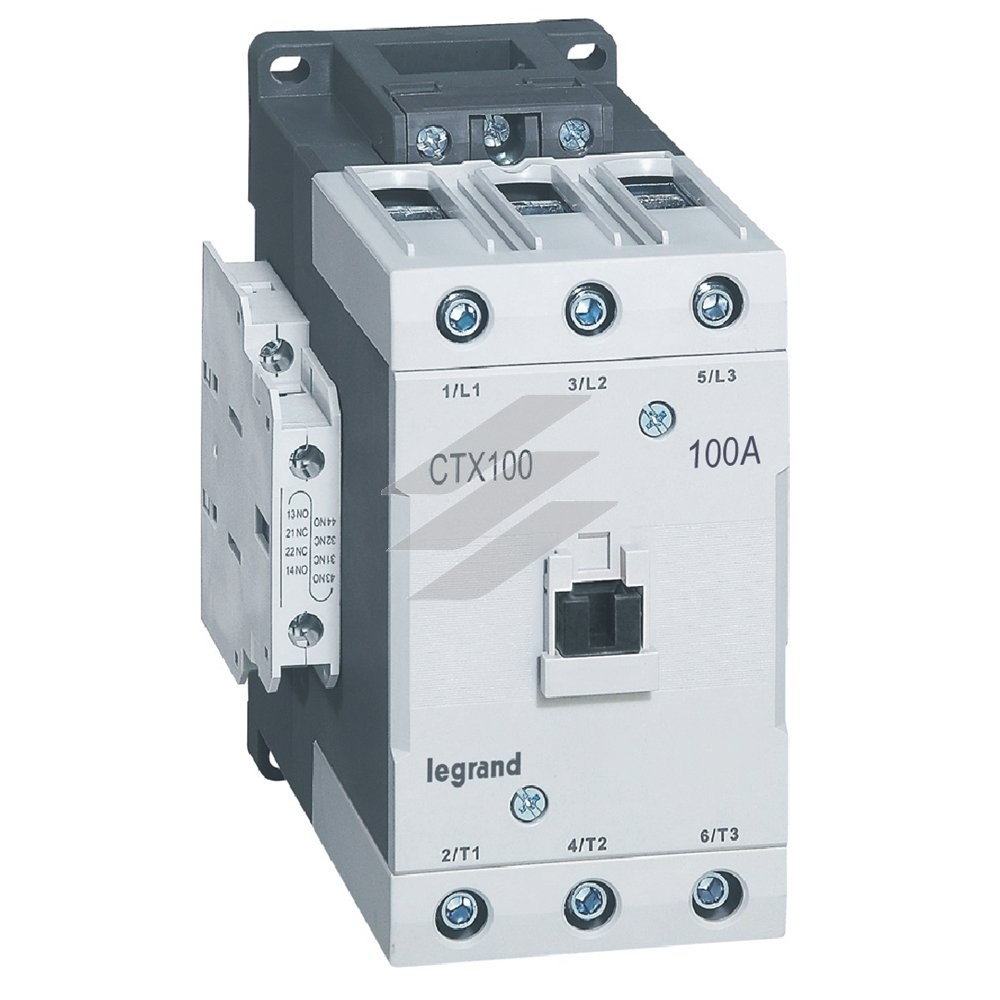 Контактор CTX³ 100 3Р 100A 2NO 2NC 24В DC, Legrand