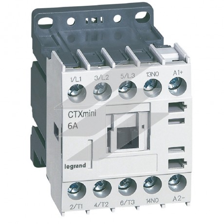 Контактор mini CTX³ 3Р 6A 1NO 24В AC, Legrand