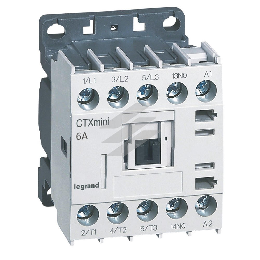 CTX³ mini Контактор 3-полюсний 6A 1НВ 230В AC Legrand CTX³ mini Контактор 3-полюсний 6A 1НВ 230В AC Legrand