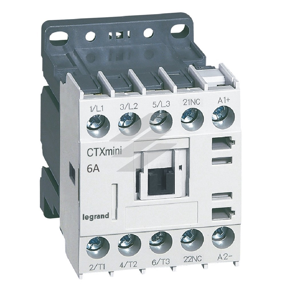 Контактор mini CTX³ 3Р 6A 1NC 24В AC, Legrand