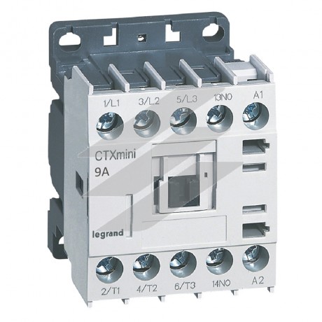 Контактор mini CTX³ 3Р 6A 1NC 415В AC, Legrand