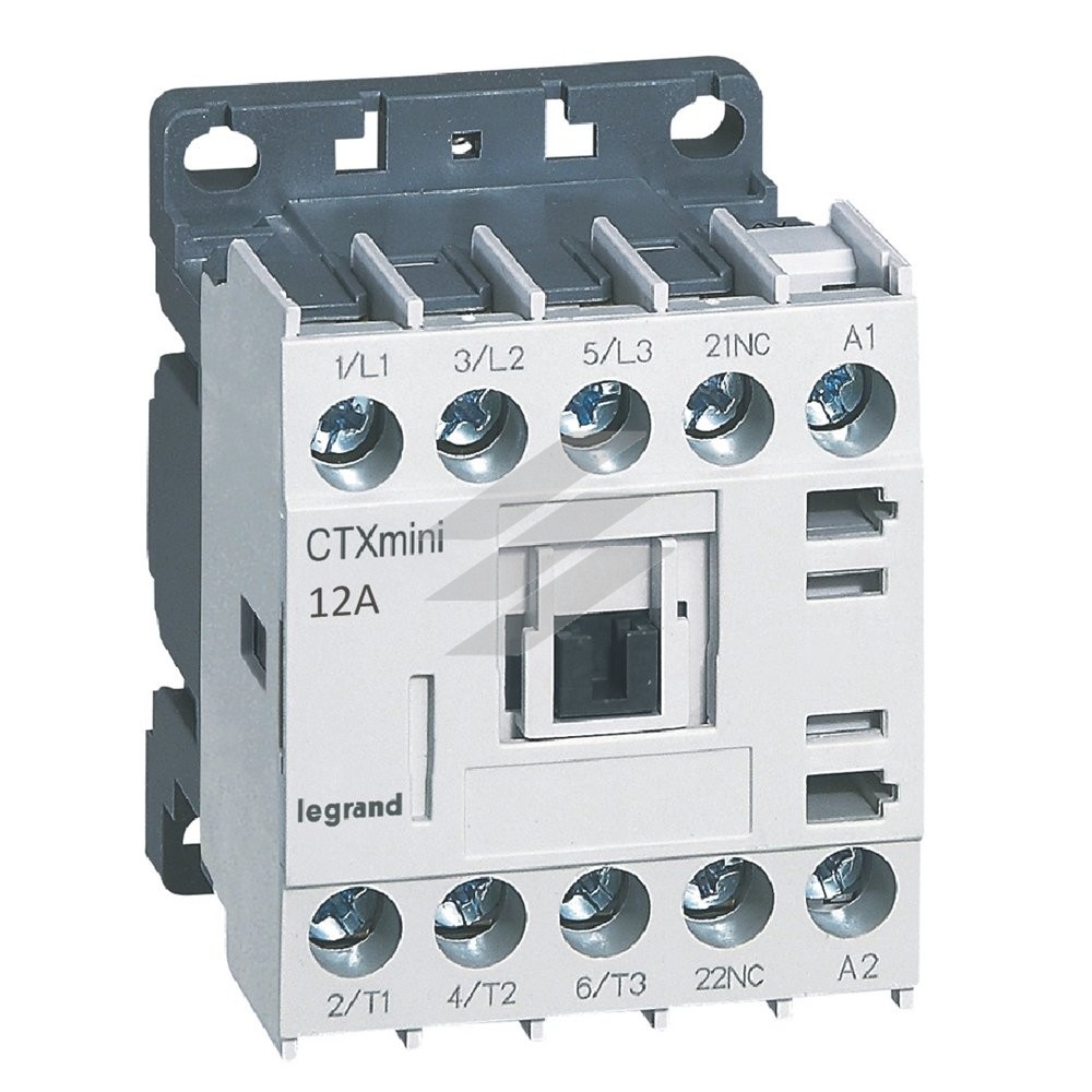 Контактор mini CTX³ 3Р 12A 1NC 230В AC, Legrand