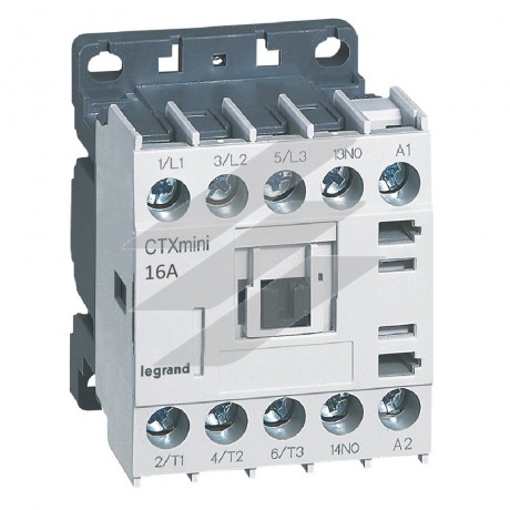 Контактор mini CTX³ 3Р 12A 1NC 415В AC, Legrand