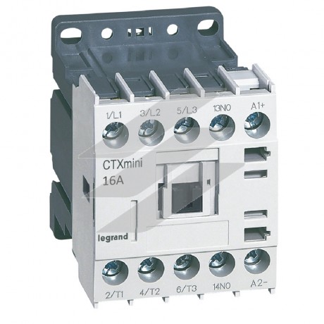 Контактор mini CTX³ 3Р 16A 1NO 24В AC, Legrand