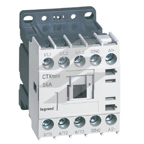 Контактор mini CTX³ 3Р 16A 1NC 24В AC, Legrand