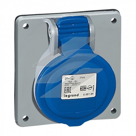 P17 Розетка панельна 32A 2К+З 230В IP44 Legrand