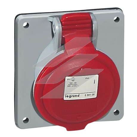 Розетка панельна P17 32A 3P+N+PЕ, 230V IP44, Legrand