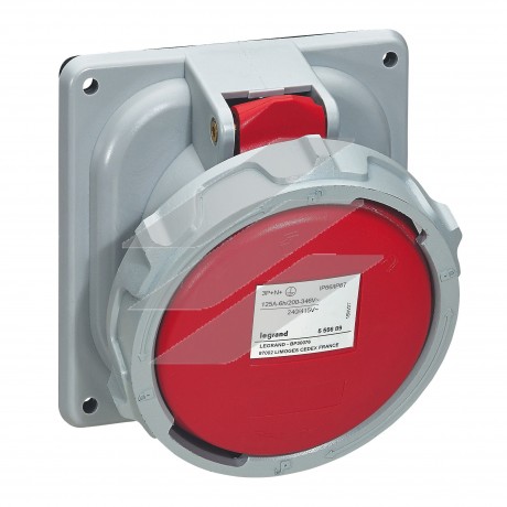 Розетка вбудована, 125А, 3К+З, 380, IP67, Legrand