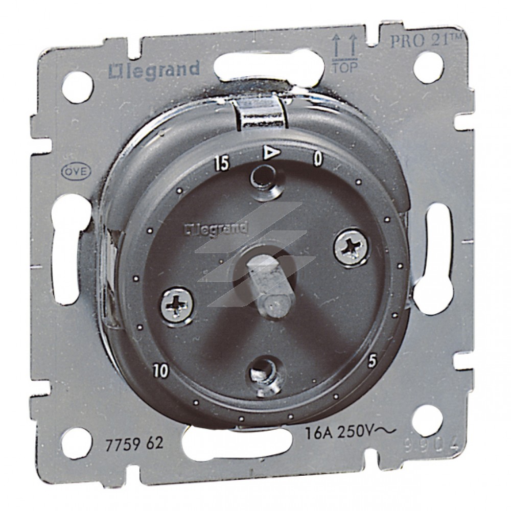 Вимикач Galea Life з витримкою часу 0-15хв, 16А 250В~, Legrand