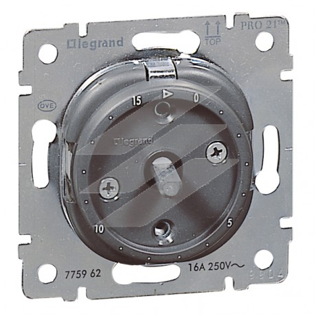 Вимикач Galea Life з витримкою часу 0-15хв, 16А 250В~, Legrand