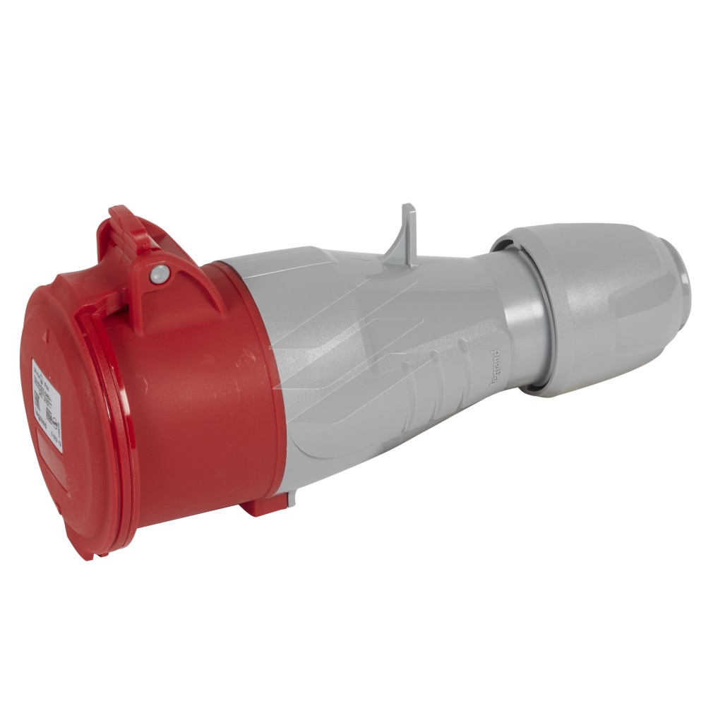 Розетка переносна P17 32A 3P+PE 415V IP44, Legrand