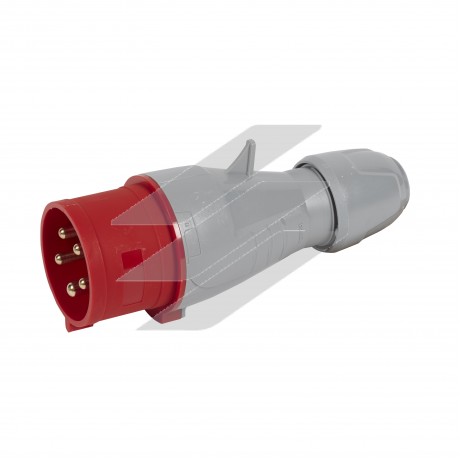 Вилка пряма P17 32A 3P+PE 415V IP44, Legrand