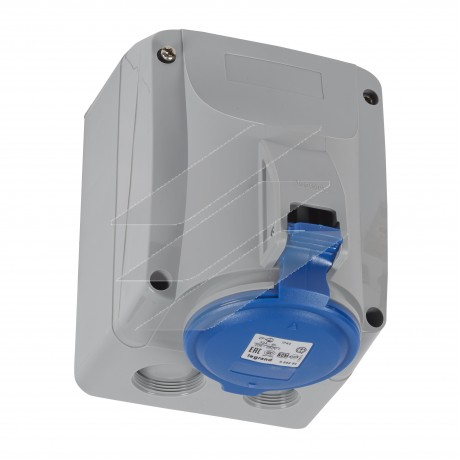 Розетка накладна P17 32A 2P+PE 230V IP44, Legrand