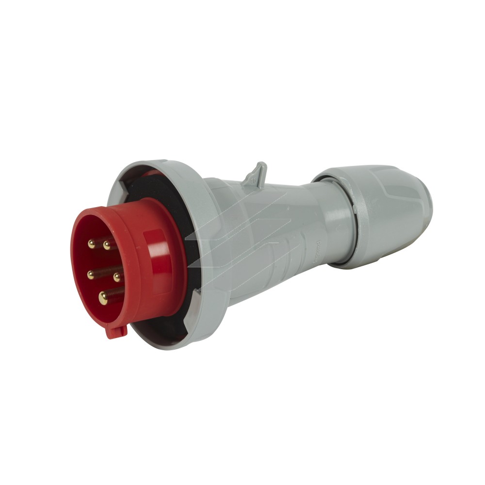 Вилка пряма P17 16А 3P+PE 415V IP67, Legrand