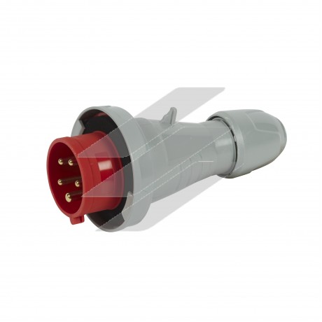 Вилка пряма P17 16А 3P+PE 415V IP67, Legrand