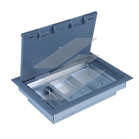 Підлоговий люк URF32A 3x секційний порожній до 6 розеток, Marshall Tufflex