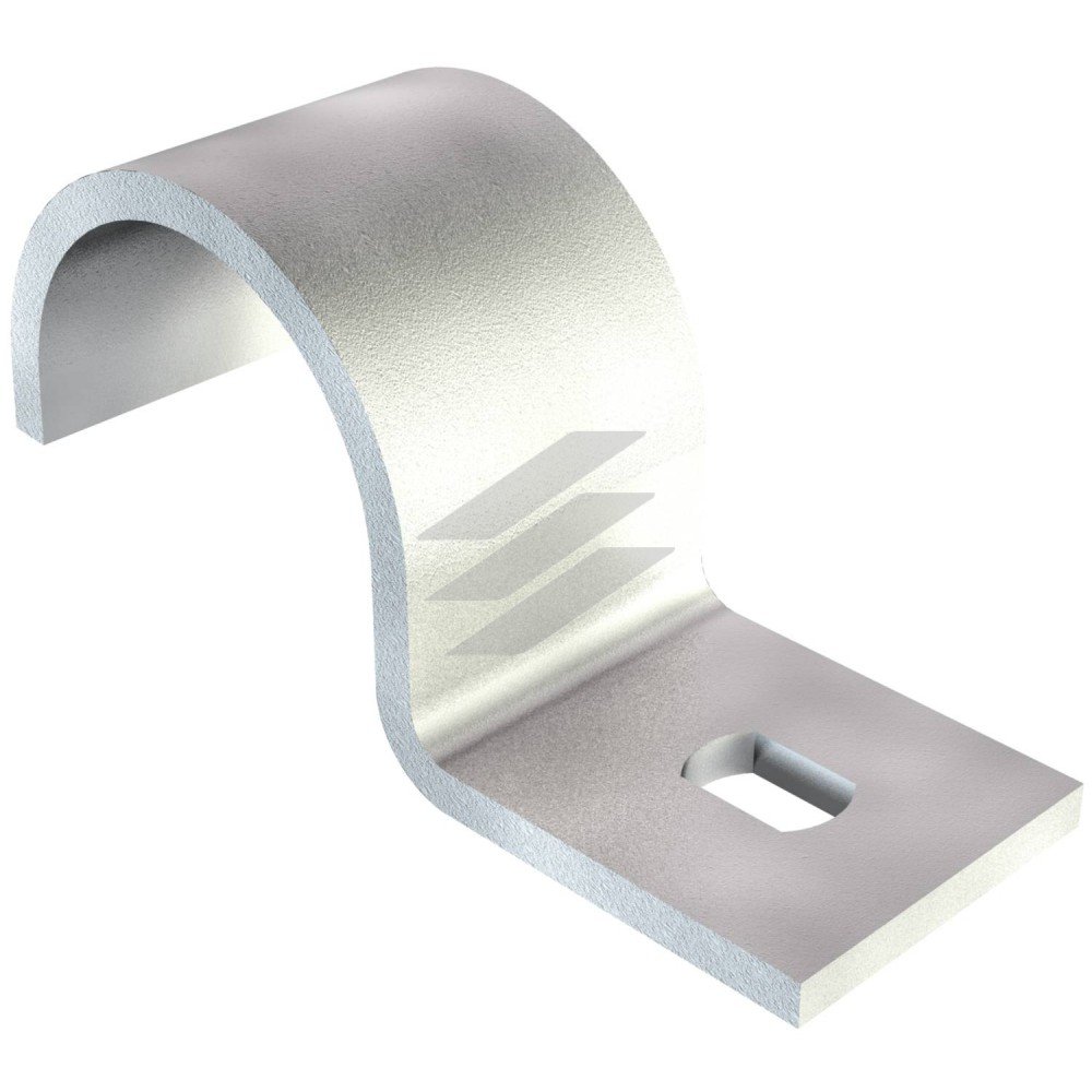 Скоба однолапкова, тип: 822, 25мм FT (40-60 мкм), OBO Bettermann