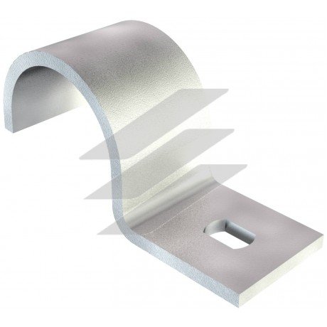 Скоба однолапкова, тип: 822, 25мм FT (40-60 мкм), OBO Bettermann