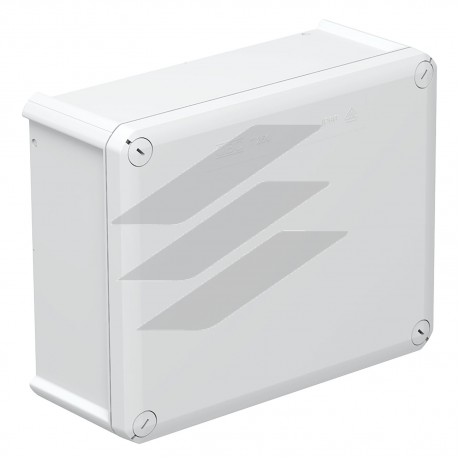 Коробка розподільча Т-серії без кабельних вводів, 240х190х95, ІР66, ультрафіолетостійкий, ударостійкий пластик, OBO Bettermann
