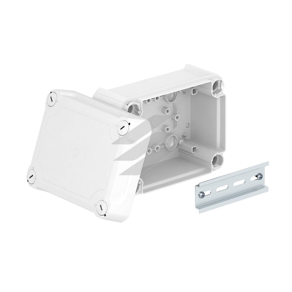 Коробка розподільча Т-серії без кабельних вводів з високою кришкою, 150х116х83, ІР66, ультрафіолетостійкий, ударостійкий пластик, OBO Bettermann