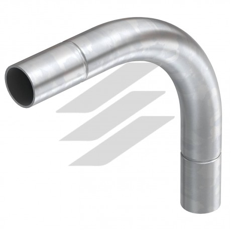 Коліно труби М20 без різьби, оцинковане, G (2, 5-10 мкм), OBO Bettermann