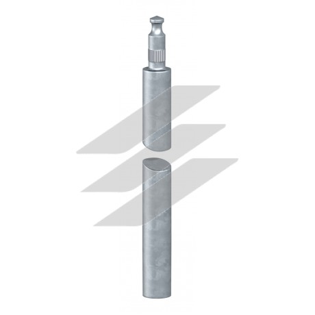 Шпилька заземлення  20 BP мм FT 1,5m FT (40-60 мкм) (Тип: 219 20 BP FT), OBO Bettermann