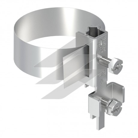 Хомут підключення потенціалу для, системи isFang нержавіюча сталь, OBO Bettermann