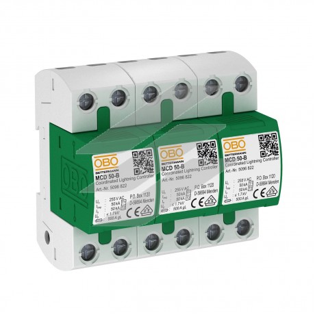 Обмежувач перенапруг  MCD 50-B 3 (Тип: MCD 50-B 3), OBO Bettermann