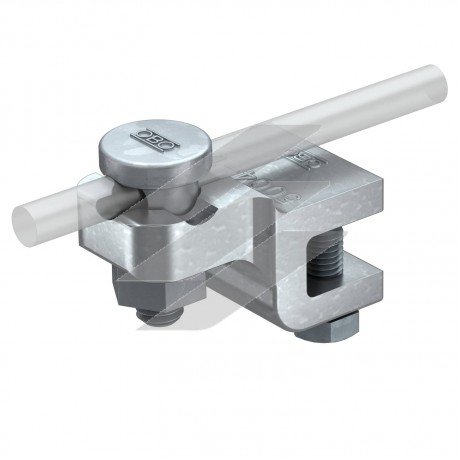 Фальцева клема 5004 DIN-FT 12 чавун FT (40-60 мкм) (Тип: 5004 DIN-FT 12), OBO Bettermann