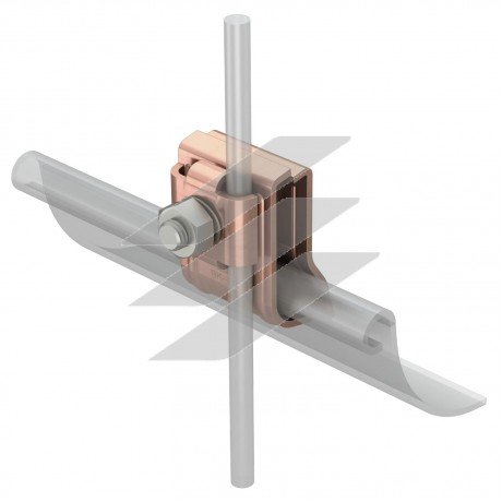 Затискач на водостічну трубу, тип: RK-FIX CU нержавіюча сталь, OBO Bettermann