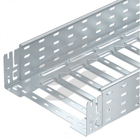 Лоток MKSM перфорований 110х100х3050, FT (40-60 мкм), OBO Bettermann