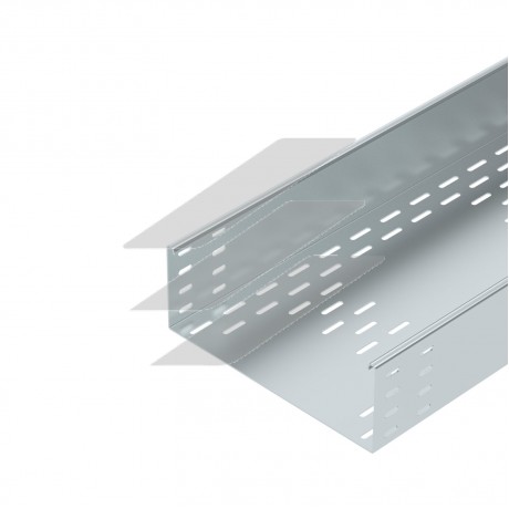 Посилений листовий кабельний лоток BKRS з перфорацією основи 100х110, FS (18-22 мкм), OBO Bettermann