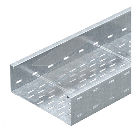 Лоток для великих відстаней перфорований 110х300х6000, FS (18-22 мкм), OBO Bettermann Лоток для великих відстаней перфорований 110х300х6000, FS (18-22 мкм), OBO Bettermann