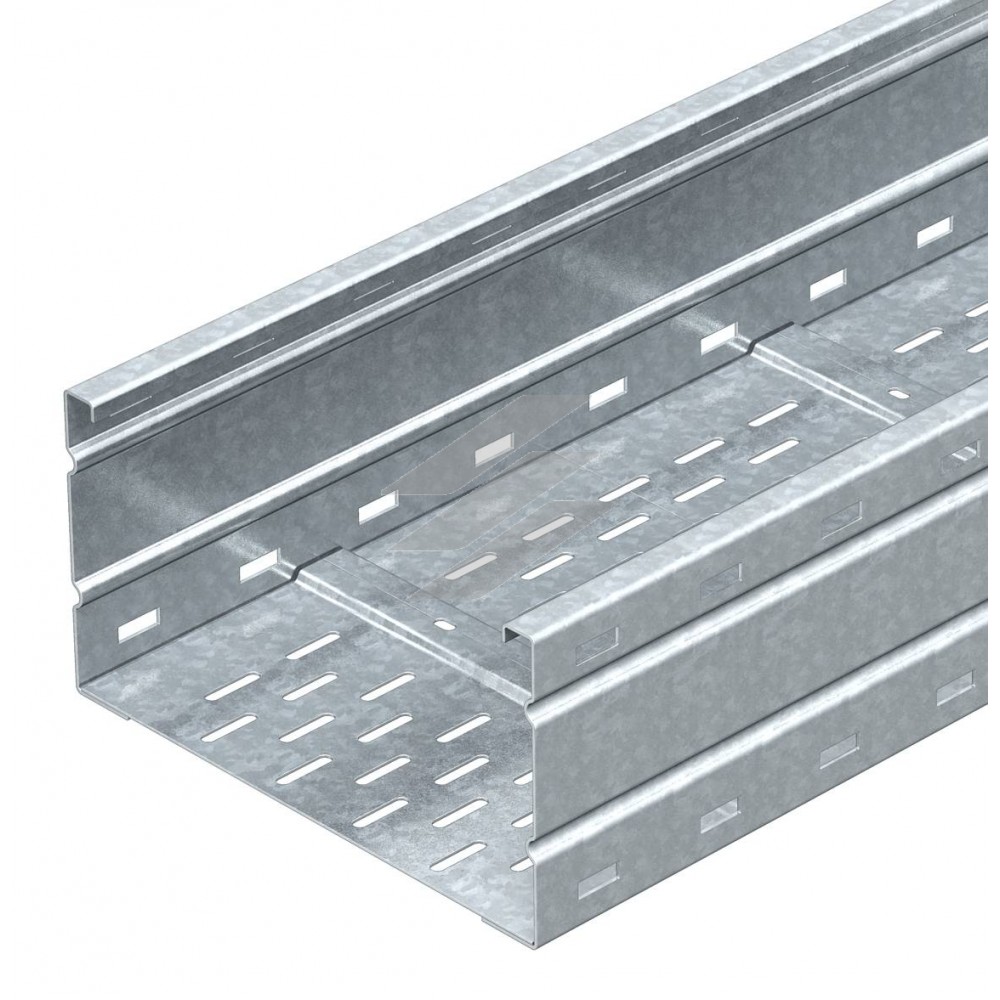 Лоток для великих відстаней перфорований 160х500х6000, FT (40-60 мкм), OBO Bettermann