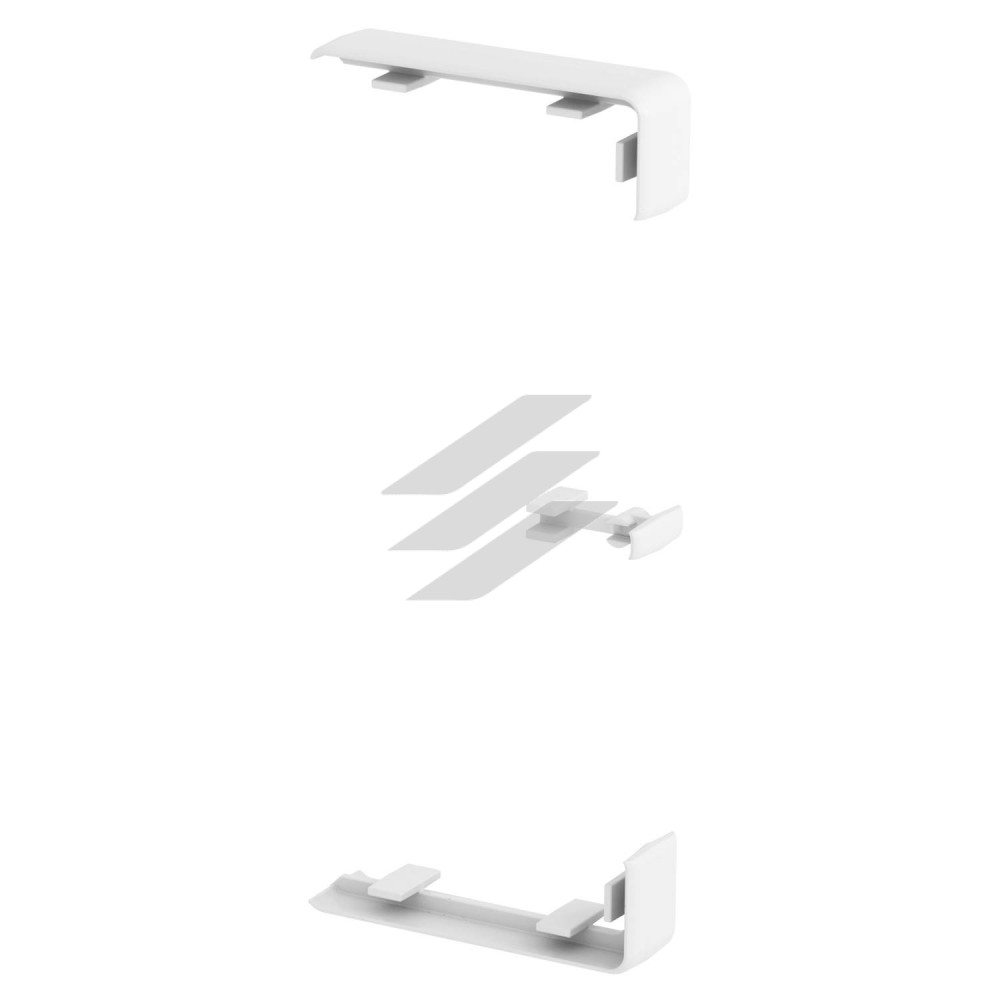 Накладка на стик 130x53 Rapid 45/ПК/АБС/сріблястий, OBO Bettermann