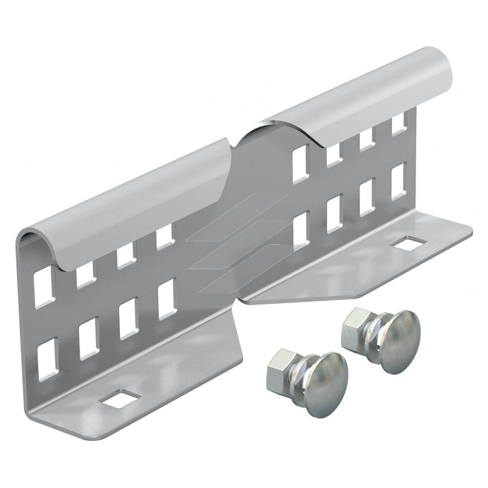 Кутовий з'єднувач Н60мм кабельросту, VA (нержавіюча сталь), OBO Bettermann