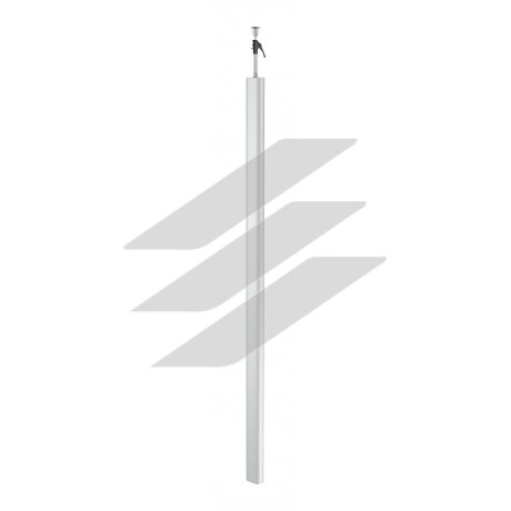 Стійка сервісна двостороння, h=3000мм 60х70мм механізм регулювання до 480мм, біла, OBO Bettermann