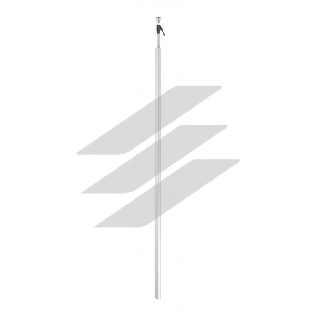 Стійка сервісна одностороння, h=3000мм 60х70мм механізм регулювання до 480мм, біла, OBO Bettermann